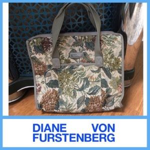Vintage Diane von Furstenberg Carpet Bag